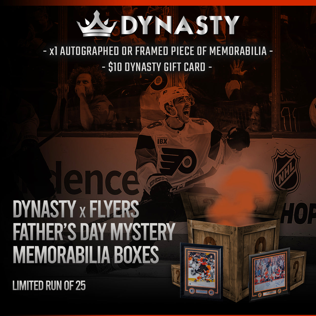 Philadelphia Flyers Mega Mystery Box: 2024 Father's Day Edition