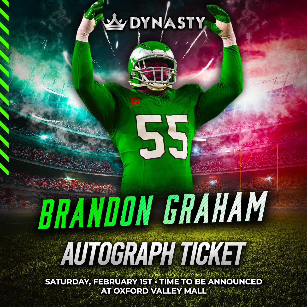 Brandon Graham Hunt For New Orleans Experience Tickets