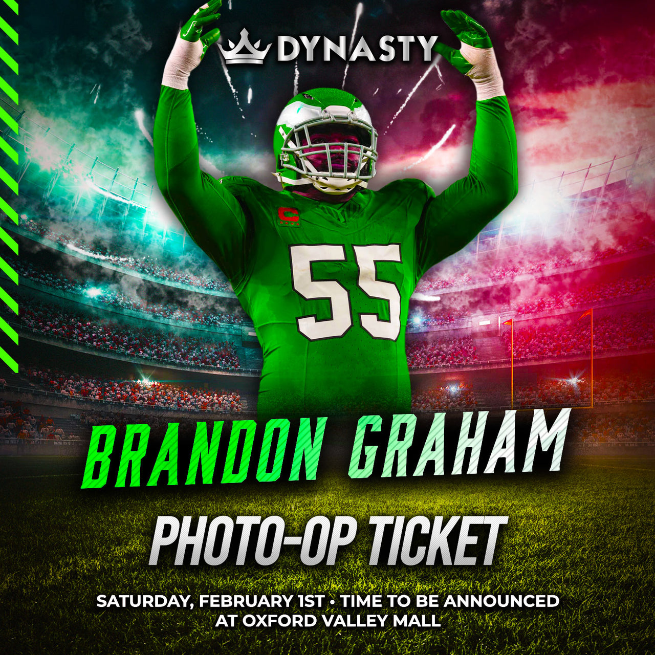 Brandon Graham Hunt For New Orleans Experience Tickets