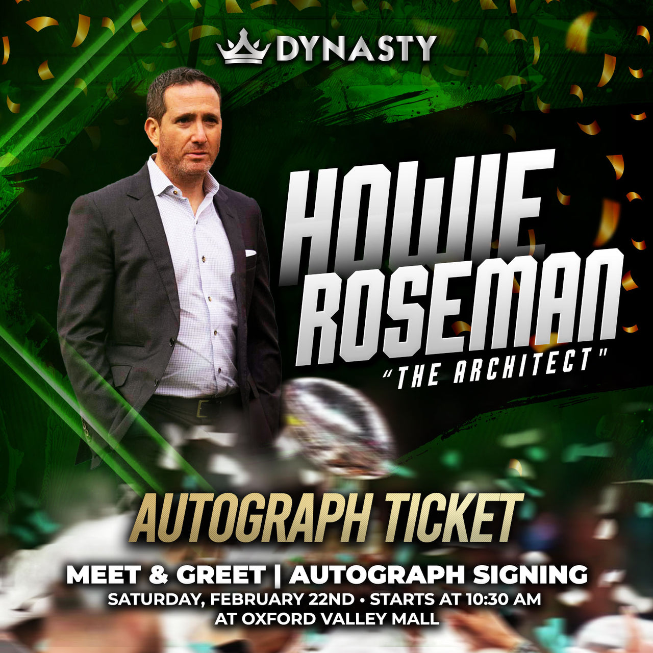 Howie Roseman World Champions Experience Tickets