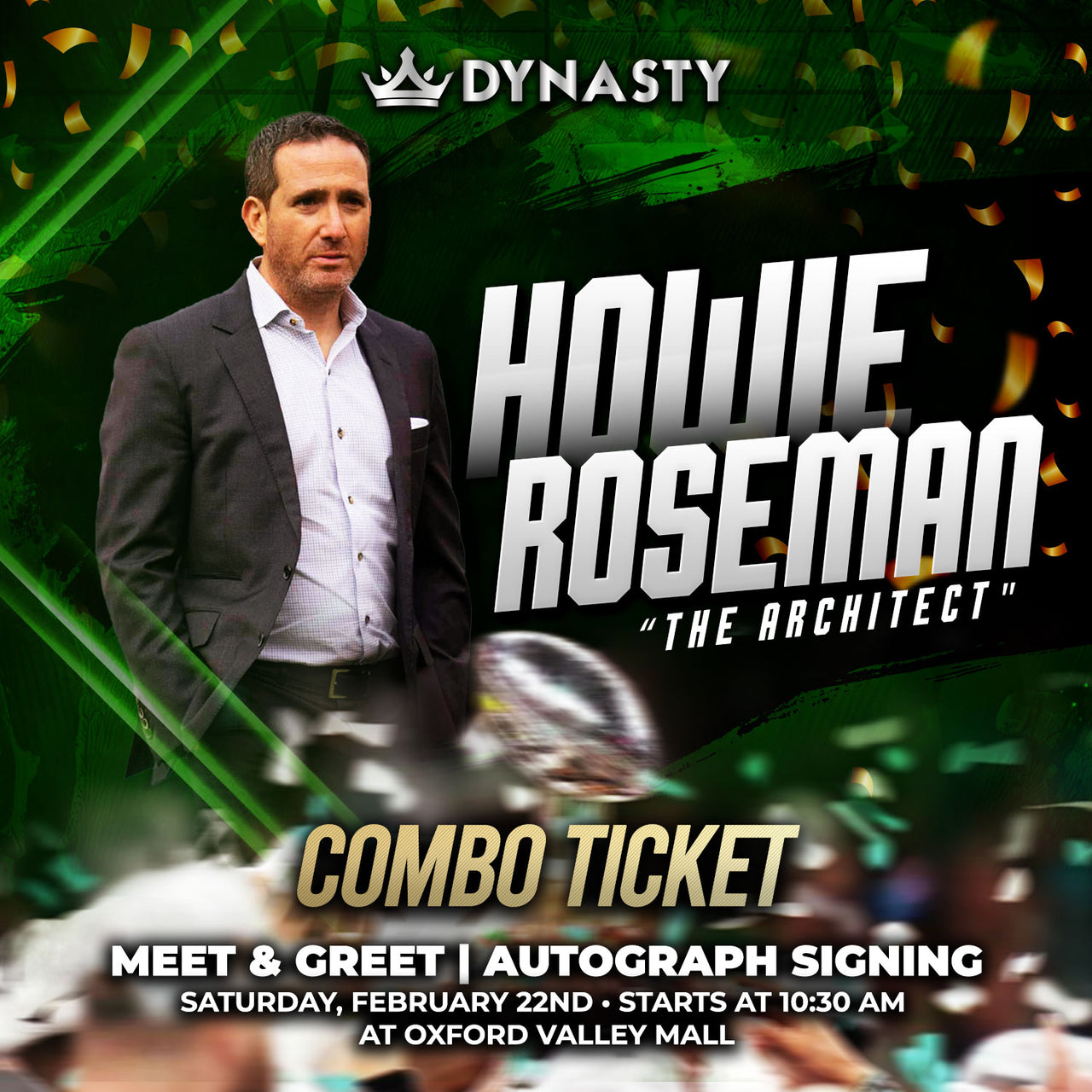 Howie Roseman World Champions Experience Tickets