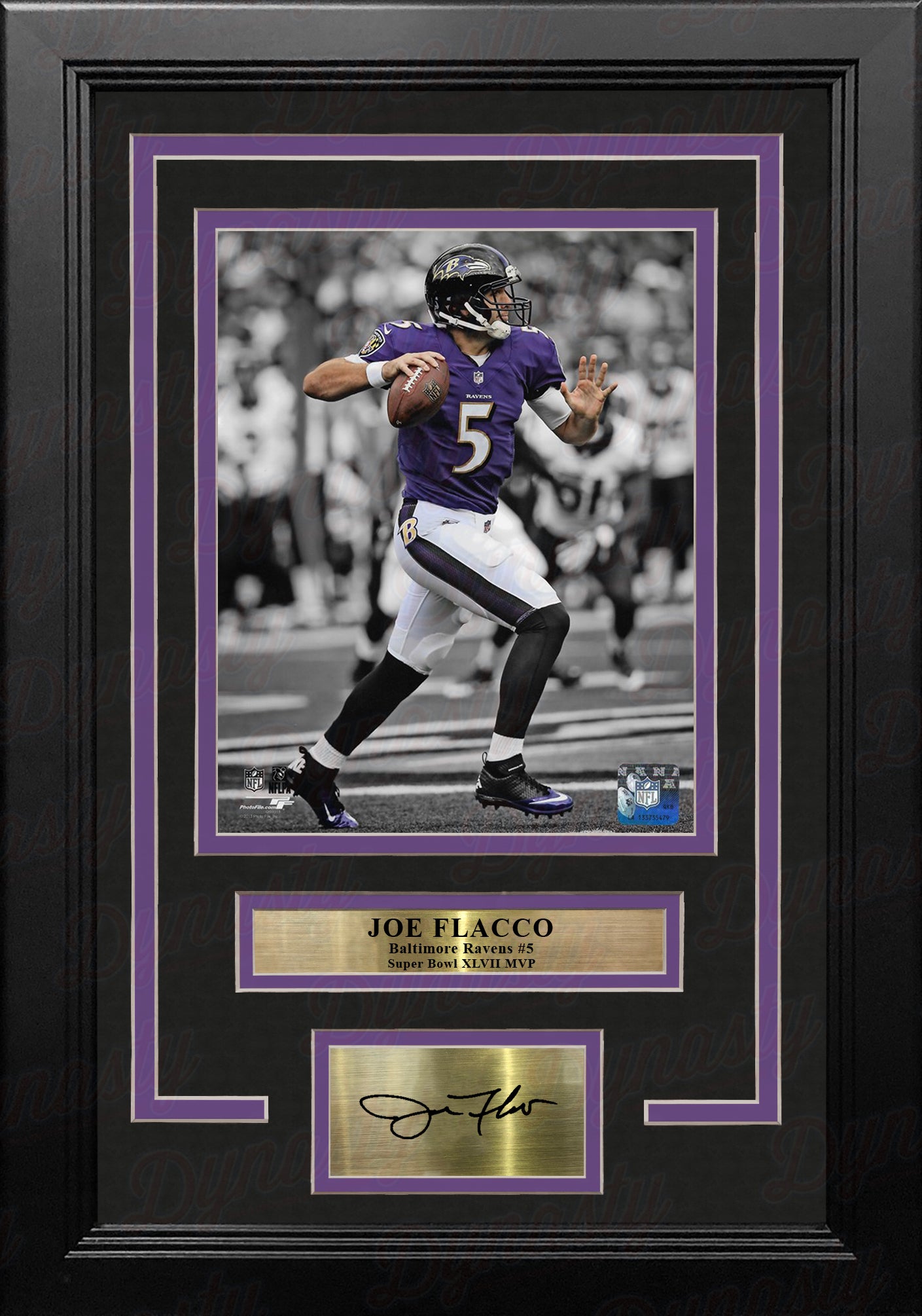 Joe Flacco Super Bowl XLVII shops MVP Autograp