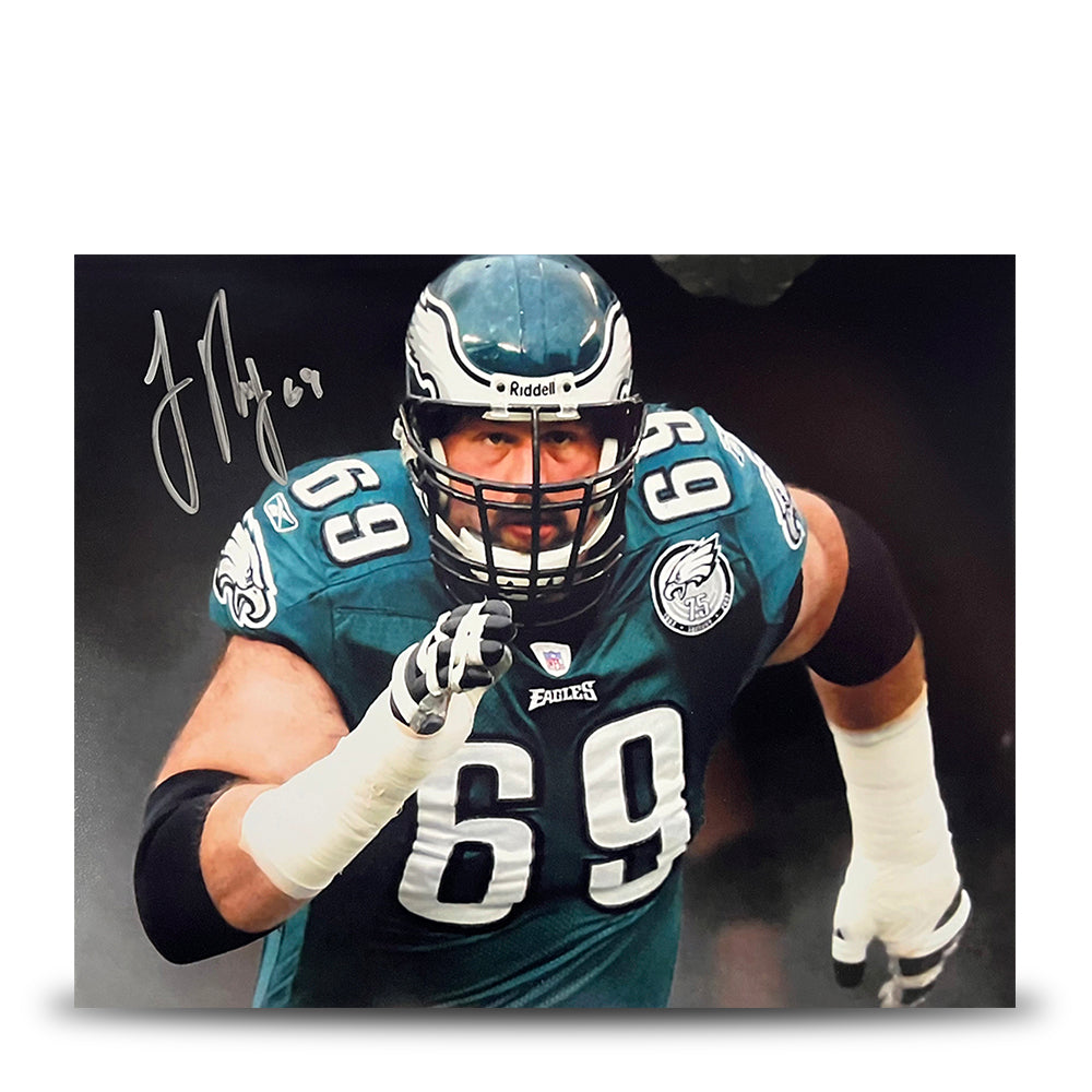 Jon Runyan in the Tunnel Autographed Philadelphia Eagles 11" x 14" Football Photo