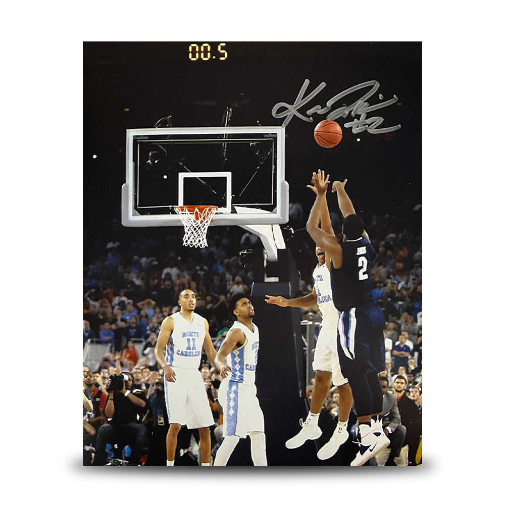 Kris Jenkins Villanova Wildcats 2016 NCAA Champions Buzzer Beater Autographed 11" x 14" Photo