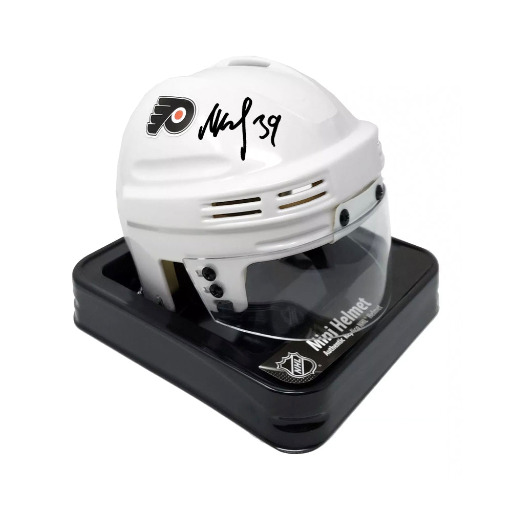 Matvei Michkov Philadelphia Flyers Autographed Hockey Mini-Helmet