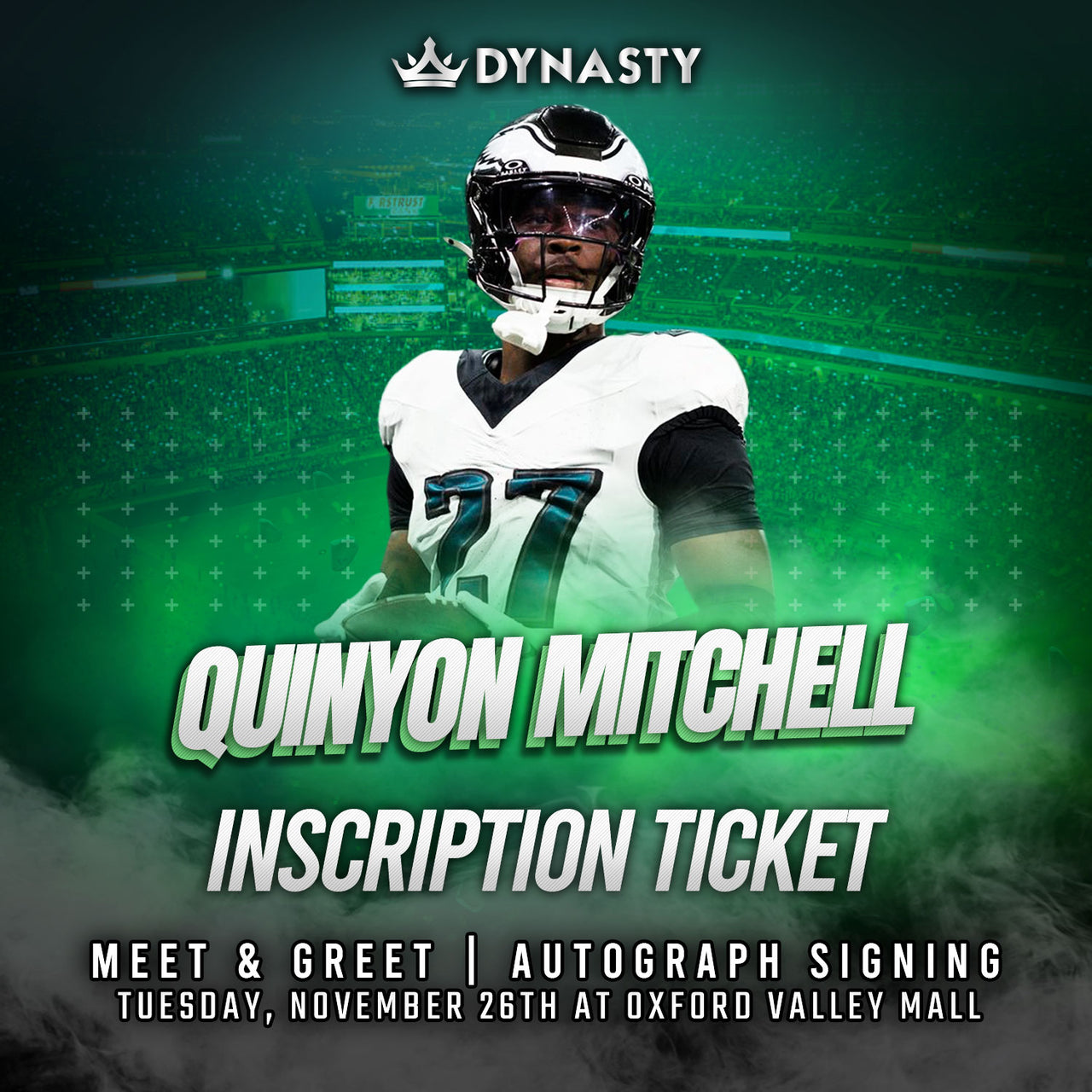 Quinyon Mitchell Inscription Ticket