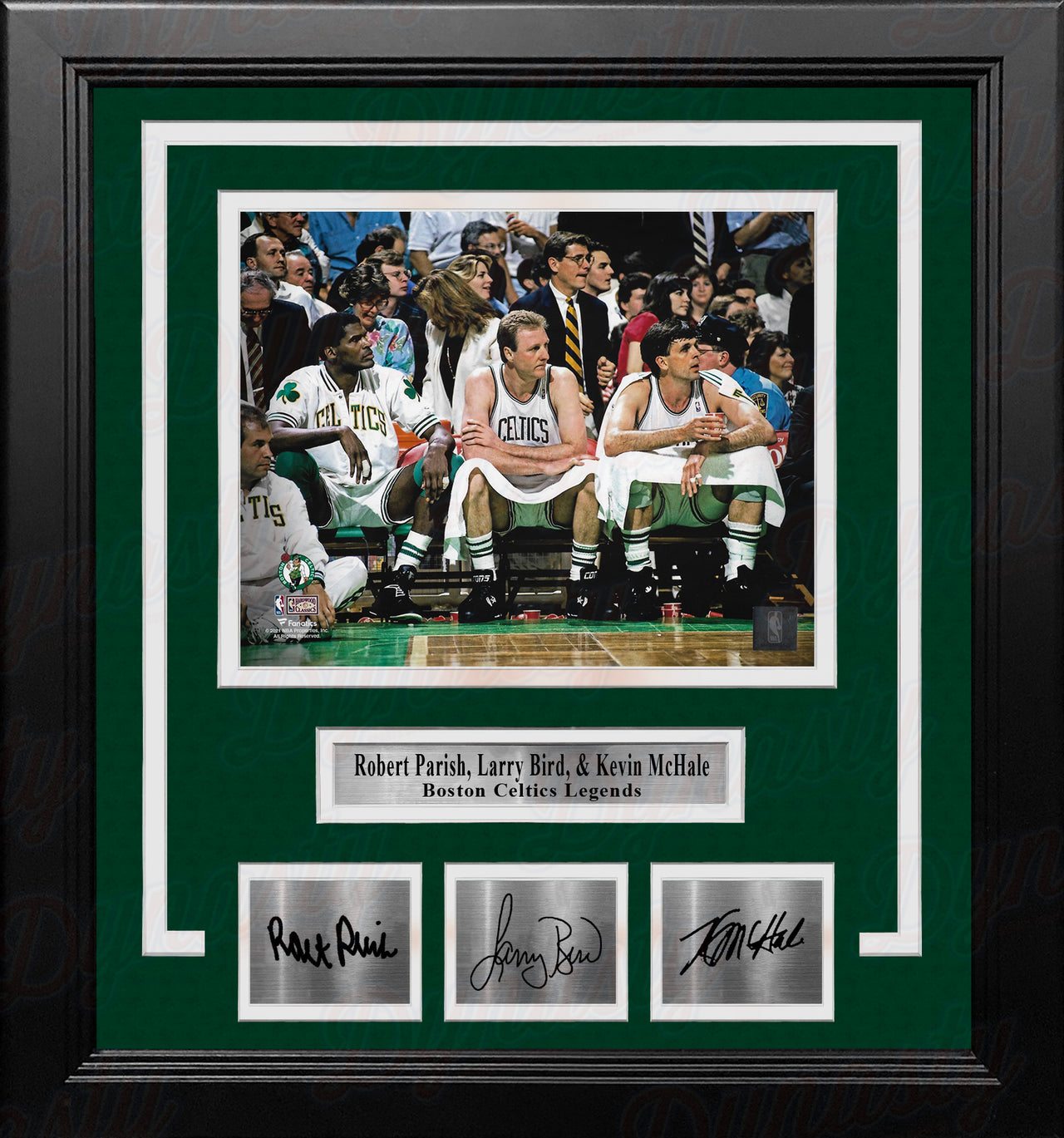 Larry Bird Boston Celtics Framed Retirement Photo Signed by Larry
