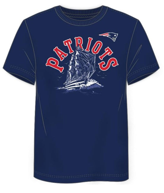 New England Patriots Hometown Football T-Shirt