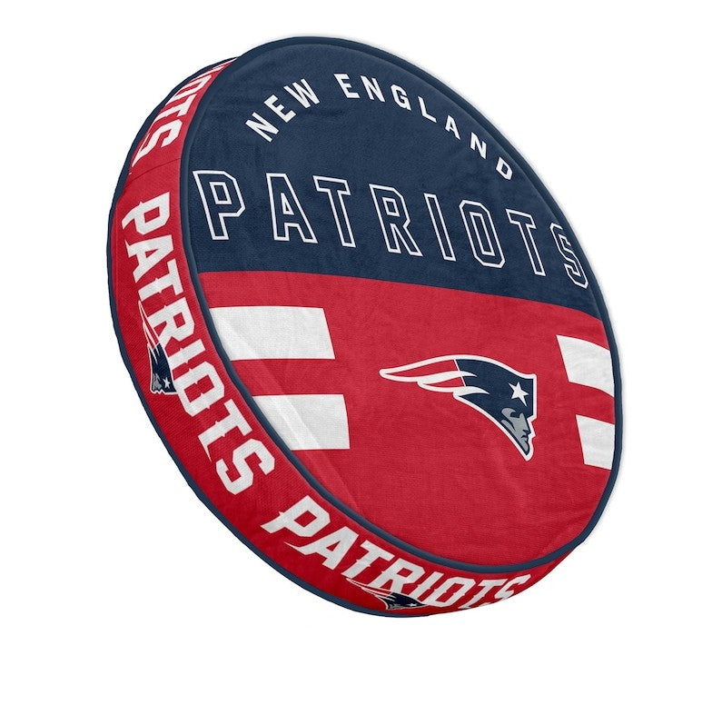 New England Patriots Pegasus 15" Circle Plushlete Pillow