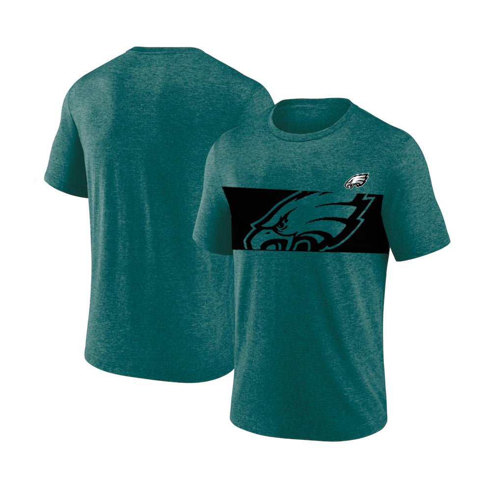 Philadelphia Eagles Fundamentals Slub Blocked T-Shirt