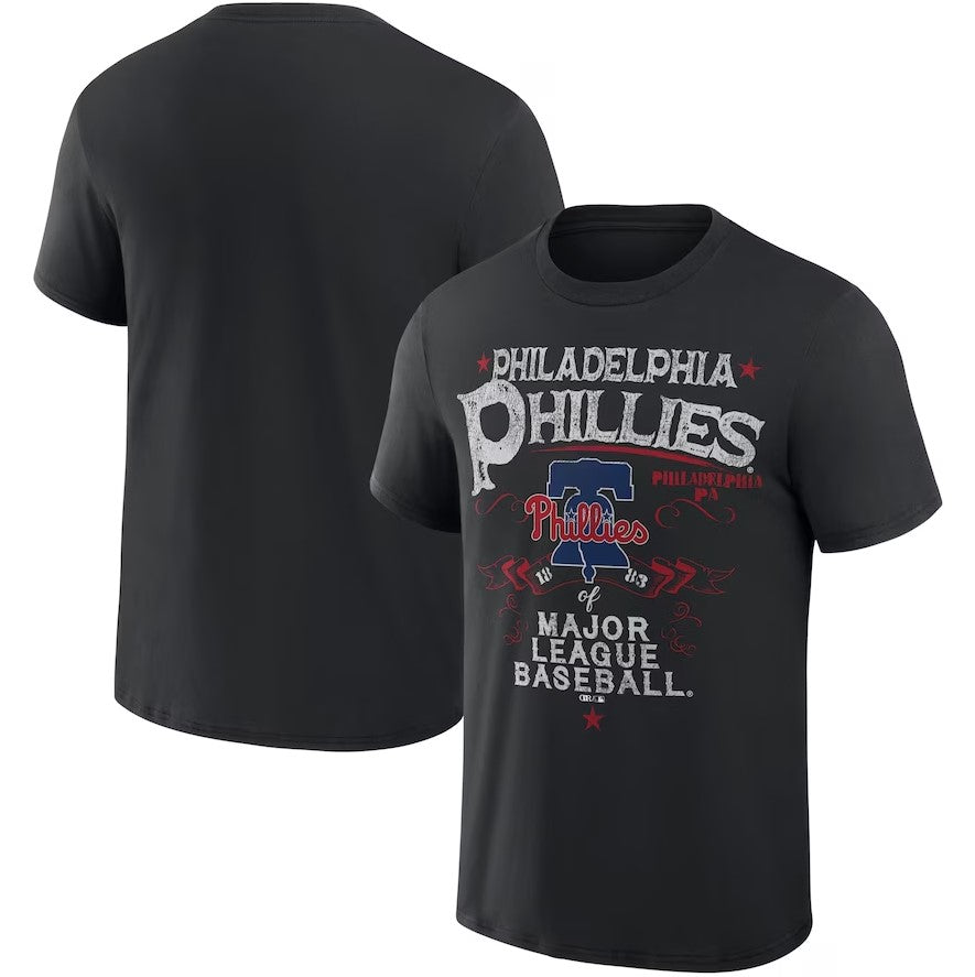 Florida Marlins Darius Rucker Collection by Fanatics Cooperstown Collection  Distressed Rock T-Shirt - White