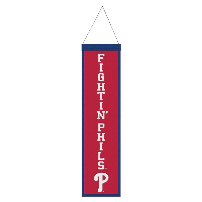 Philadelphia Phillies 8" x 32" Wool Banner