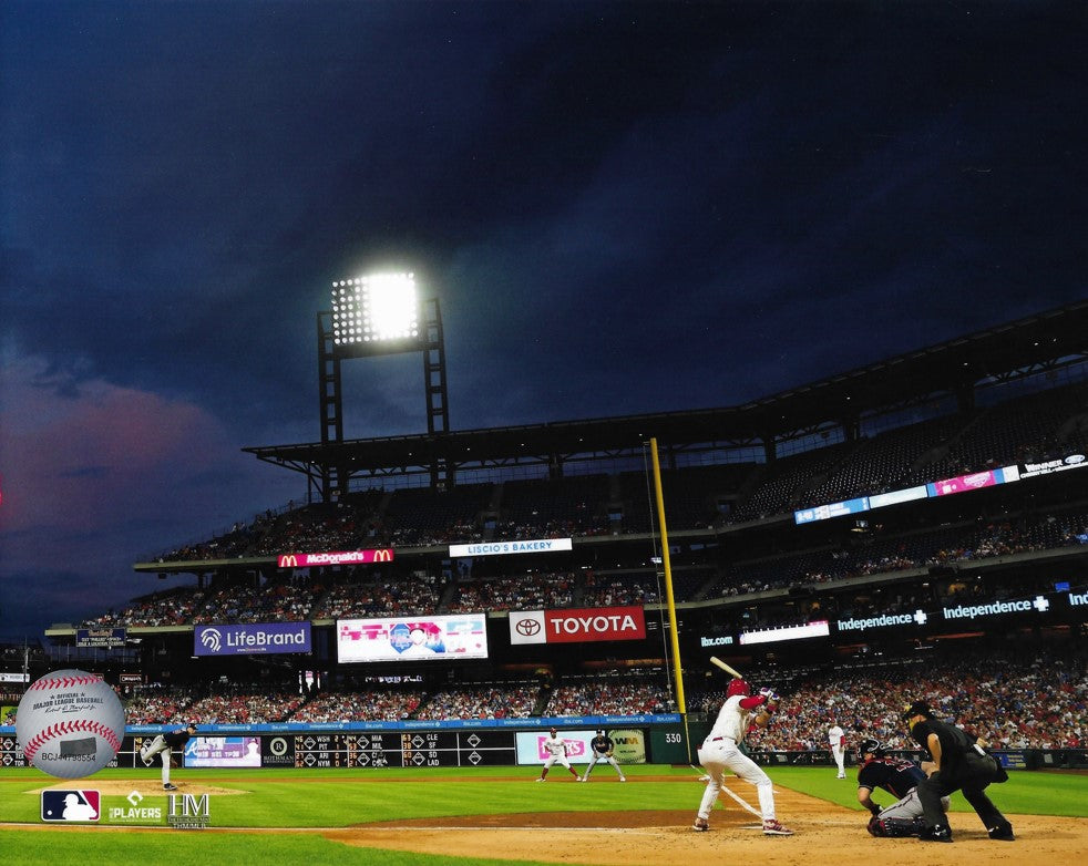 Night at Citizen's Bank Philadelphia Phillies 16" x 20" Baseball Stadium Photo