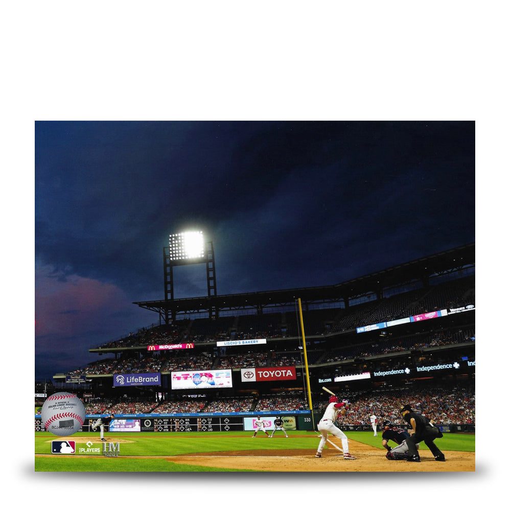 Night at Citizen's Bank Philadelphia Phillies 8" x 10" Baseball Stadium Photo