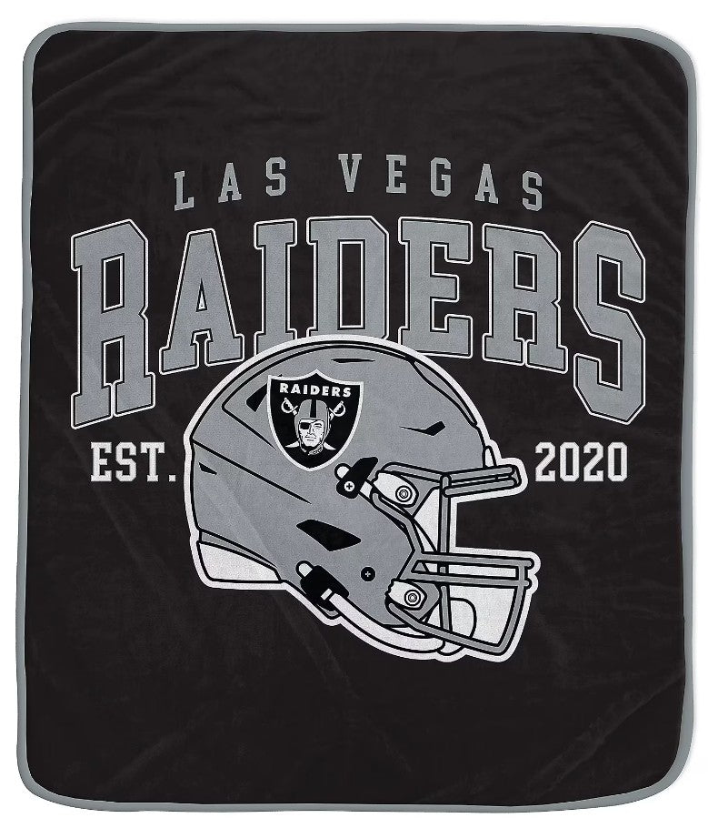 Las Vegas Raiders 50" x 60" Vintage Arch Block Blanket