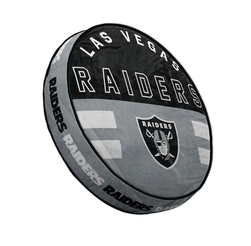 Las Vegas Raiders Pegasus 15" Circle Plushlete Pillow