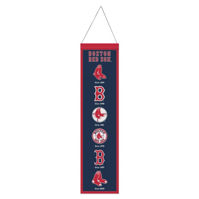 Boston Red Sox 8" x 32" Wool Banner