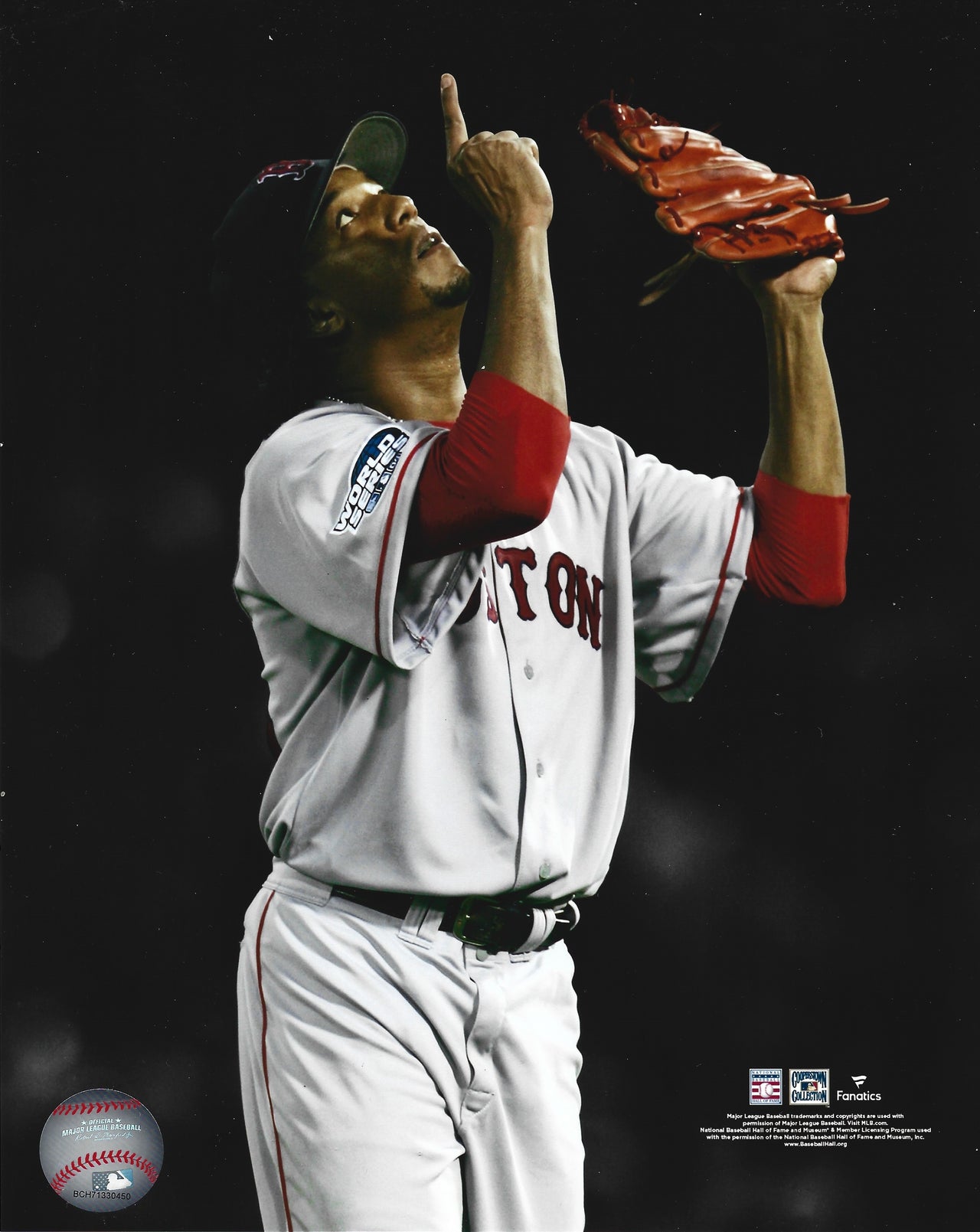 Pedro Martinez Sky Point 2004 World Series Boston Red Sox 8" x 10" Baseball Photo