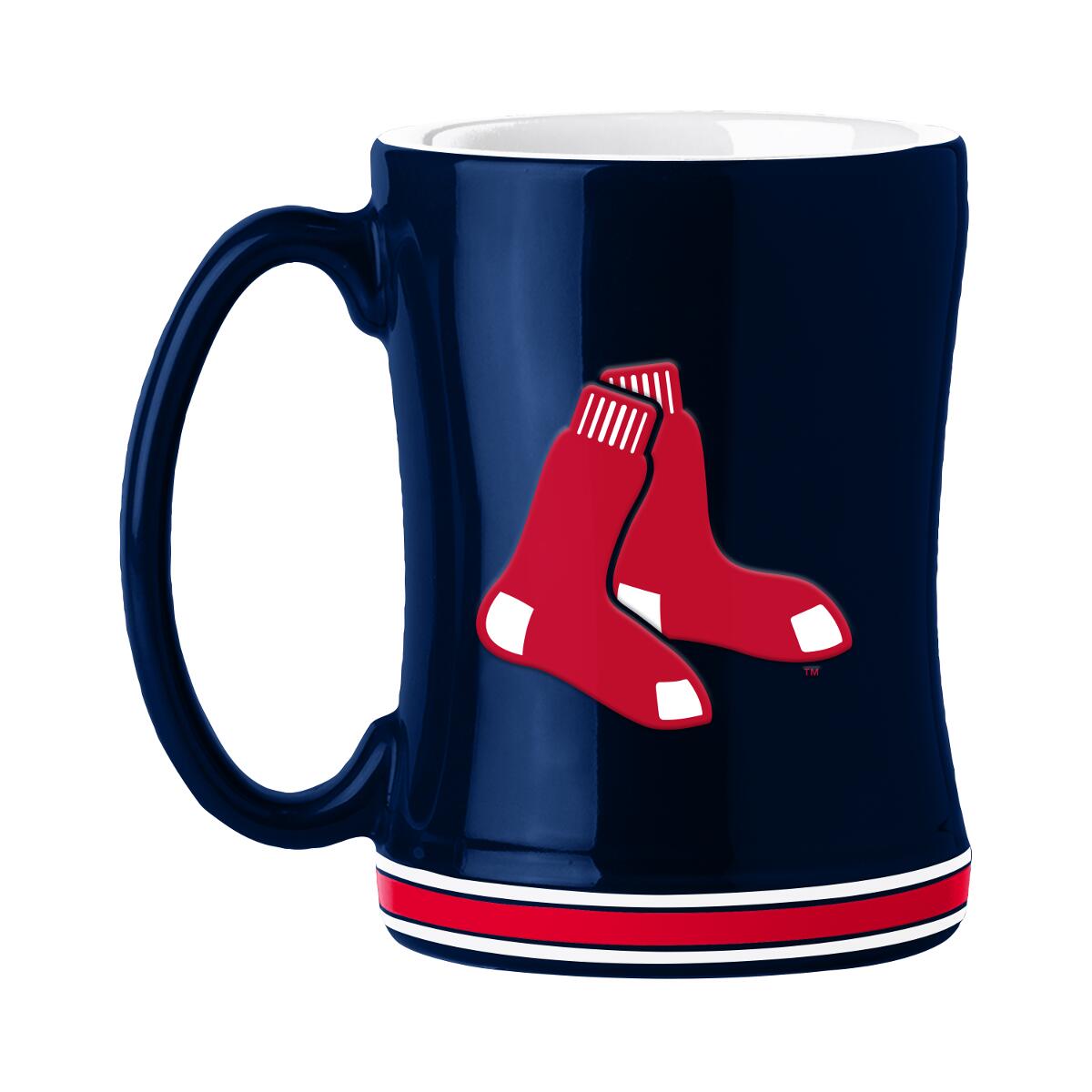 Boston Red Sox Logo Relief Coffee Mug