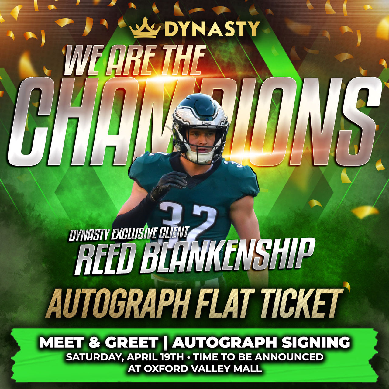 Reed Blankenship World Champions Experience Tickets