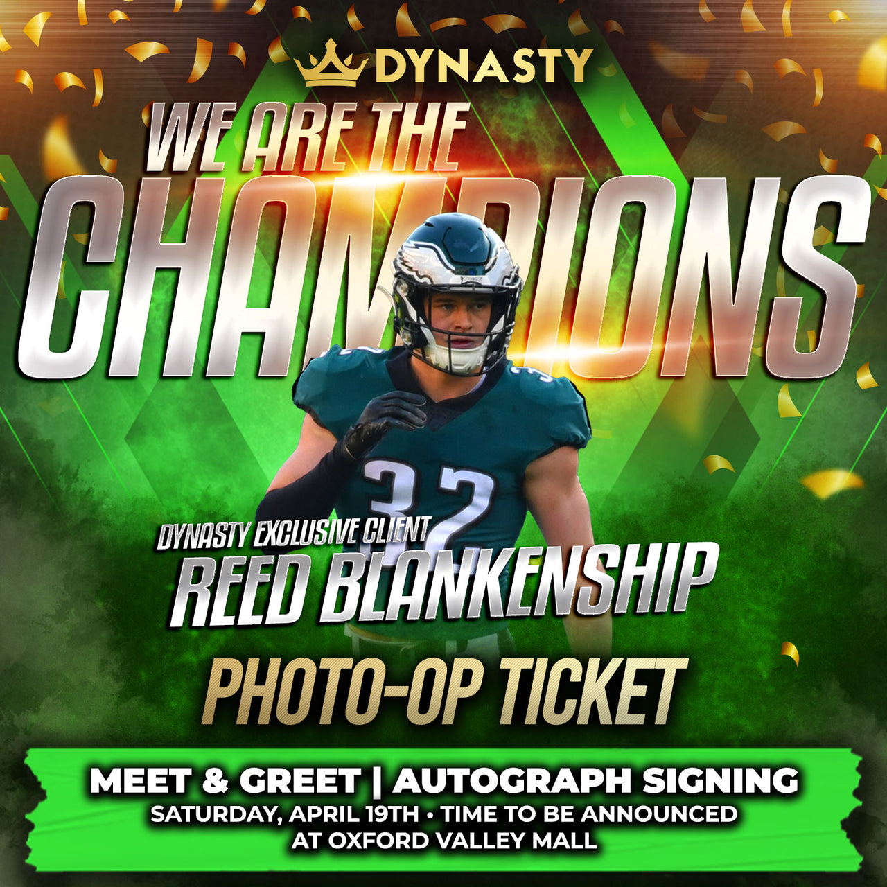 Reed Blankenship World Champions Experience Tickets