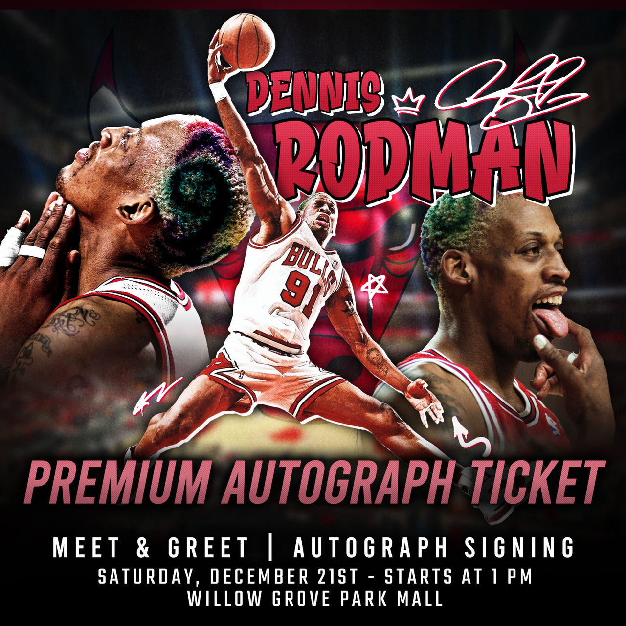 Dennis Rodman NBA Hall of Fame Experience Tickets