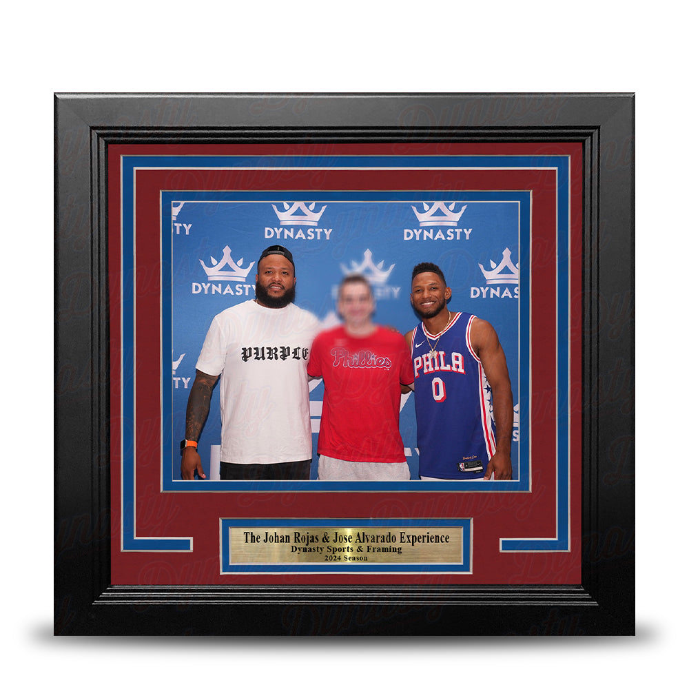 Johan Rojas & Jose Alvarado Philadelphia Phillies Photo-Op Frame Kit