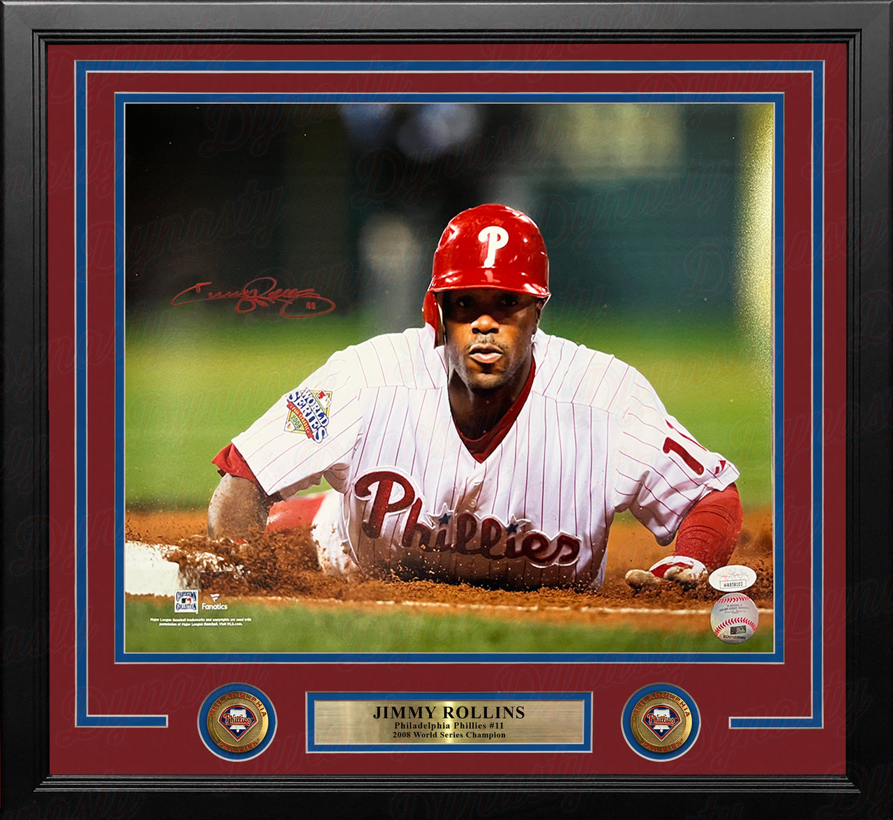 Sold at Auction: 2004 Jimmy Rollins autographed Philadelphia