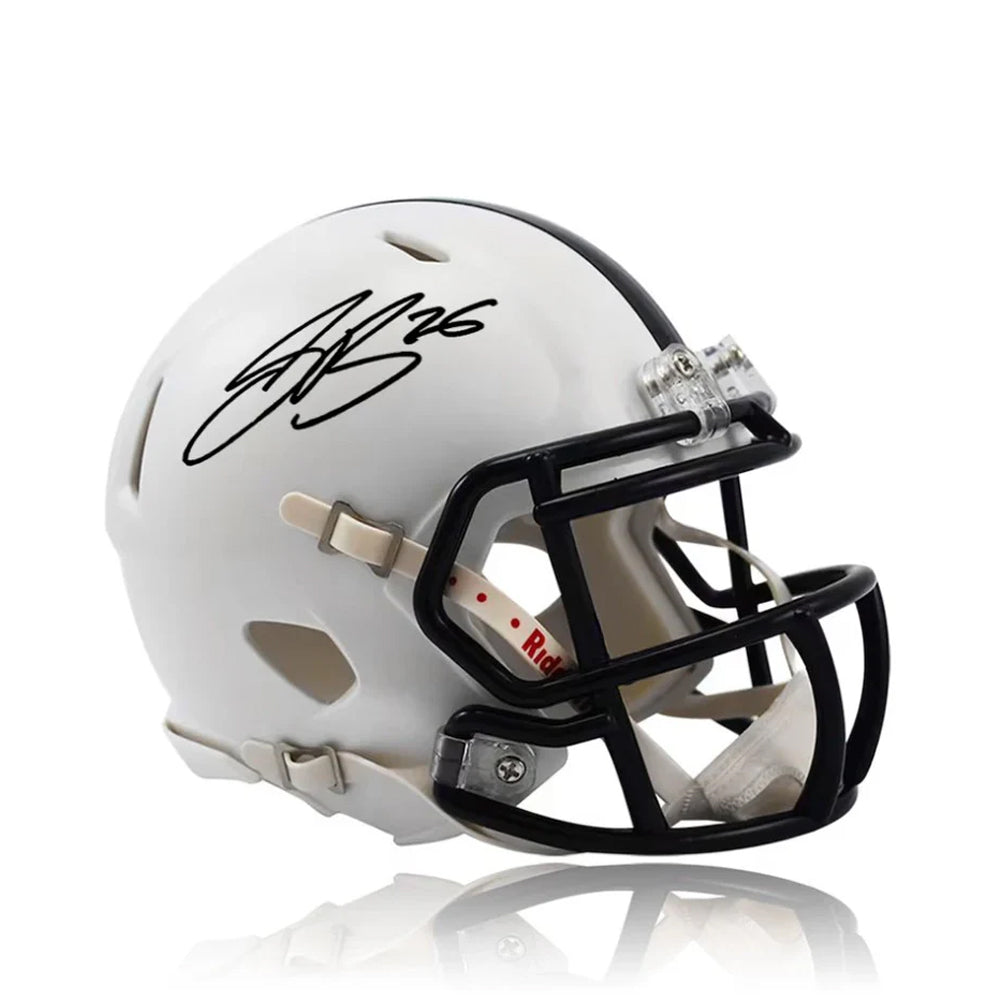 Saquon Barkley Penn State Nittany Lions Autographed Mini-Helmet