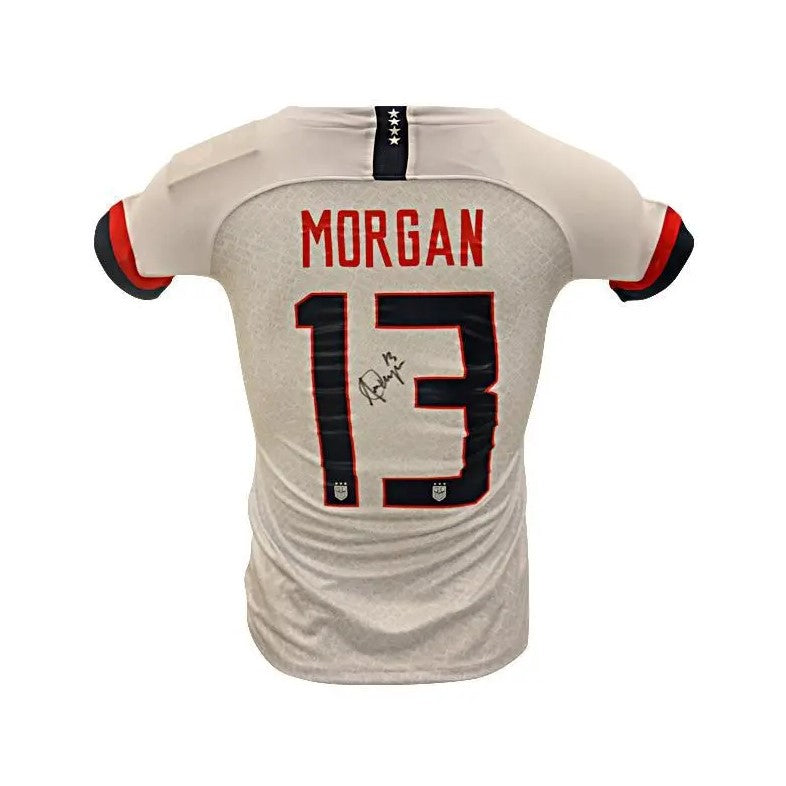 Alex Morgan Team USA Autographed Women's Soccer Jersey