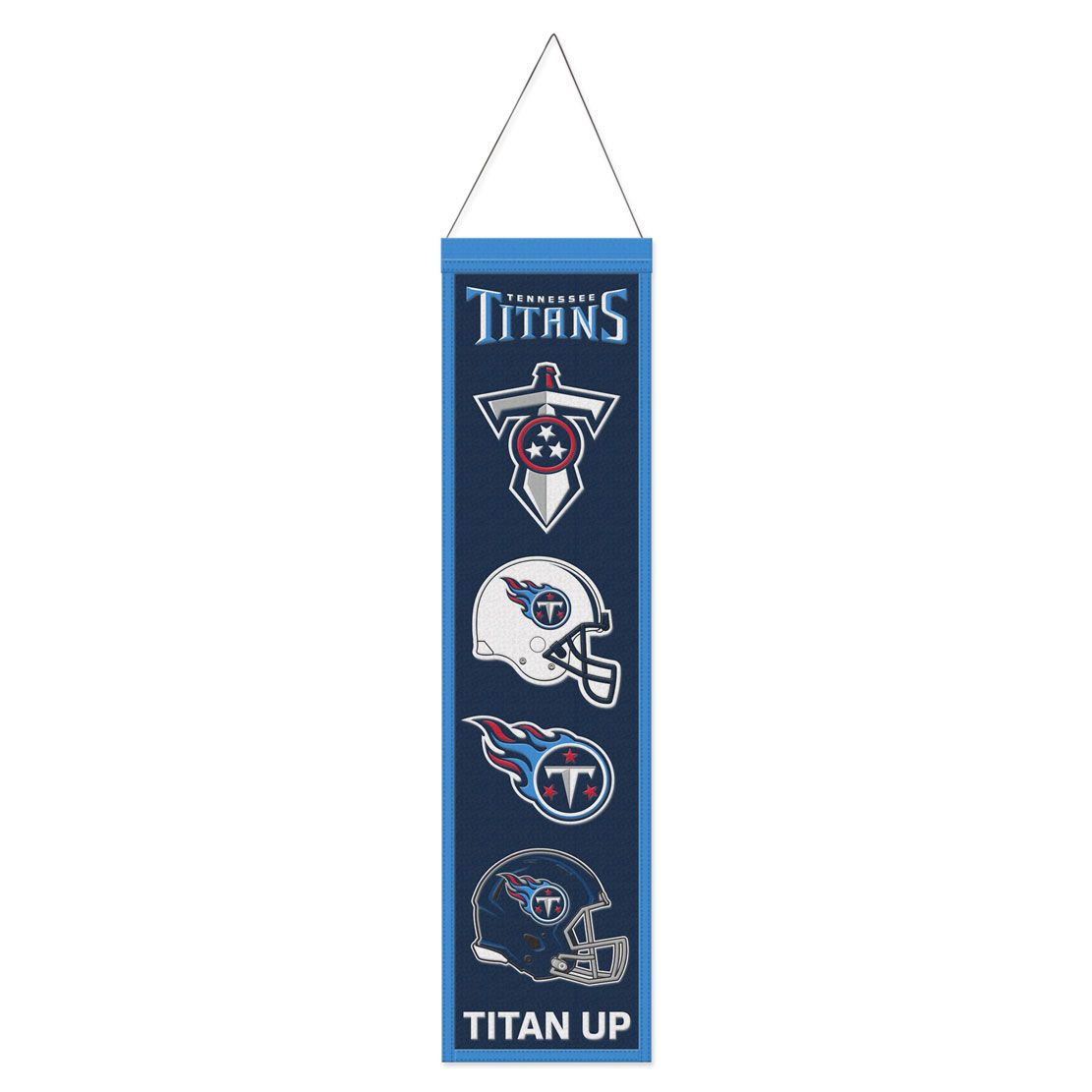 Tennessee Titans 8" x 32" Wool Banner