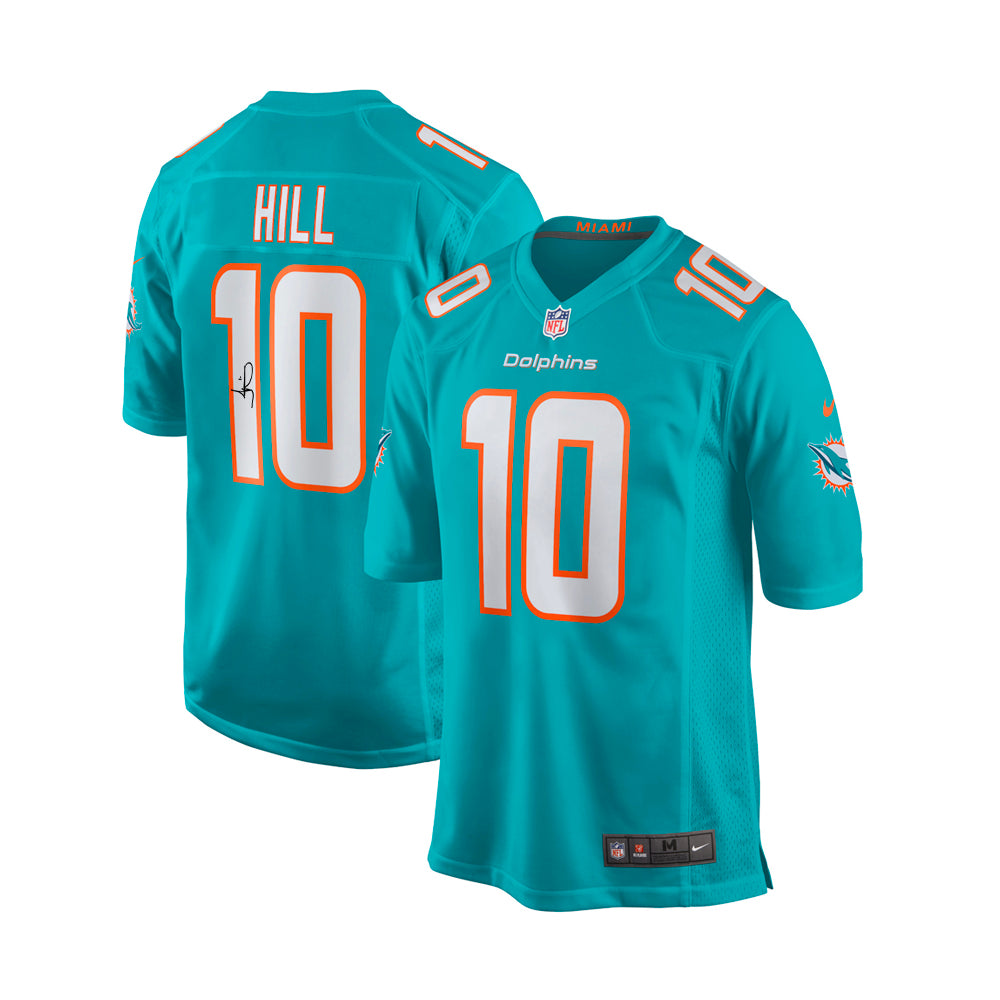 Tyreek Hill Miami Dolphins Officially Licensed Autographed Game Jersey