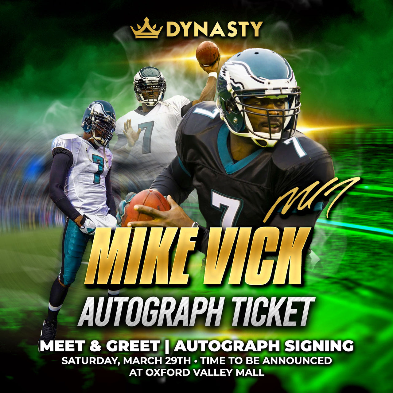 Mike Vick Hosts The World Champions Experience