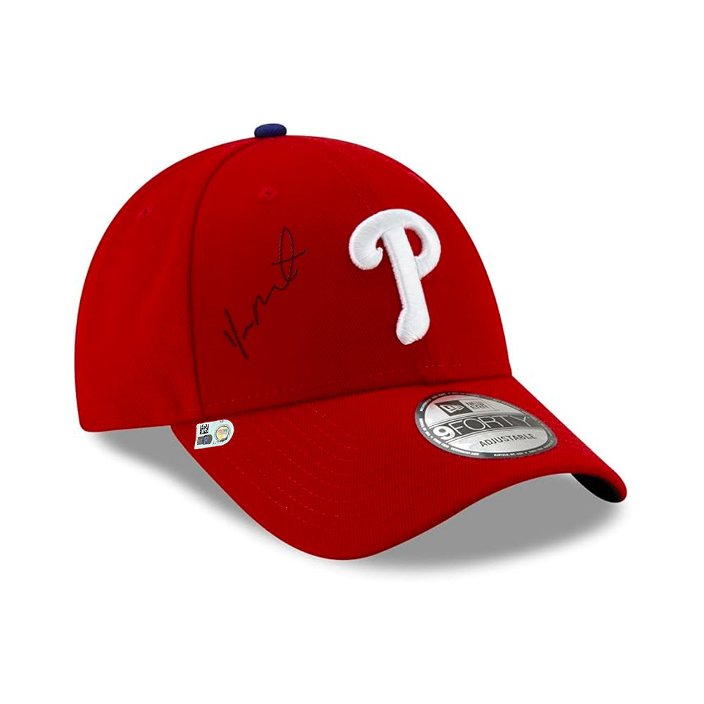 Yunior Marte Autographed Philadelphia Phillies Cap