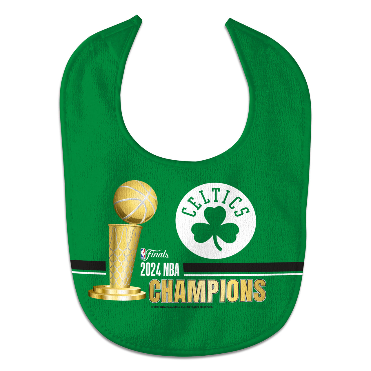 Boston Celtics 2024 NBA Champions Baby Bib