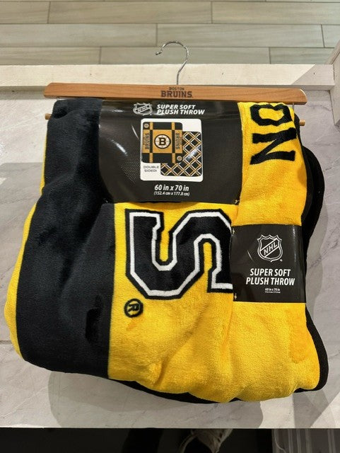 Boston Bruins 60” x 70” Royal Plush Blanket