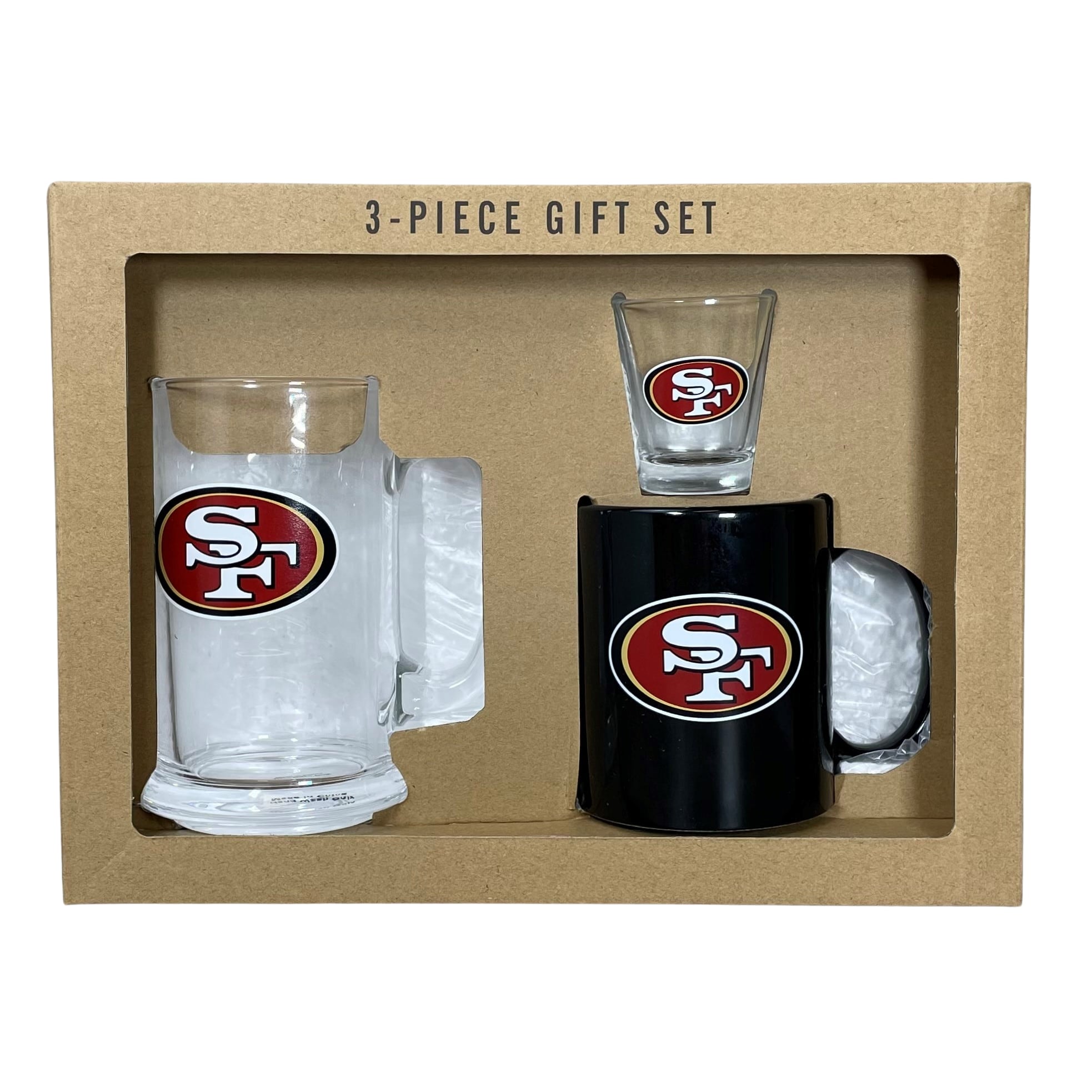 NFL shops San Francisco 49ers Mug & Shot Glass Set