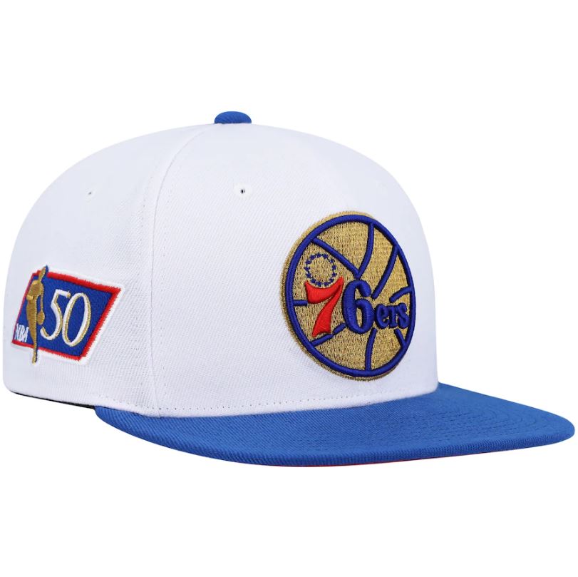 Philadelphia 76ers Mitchell & Ness 50th Anniversary Hardwood