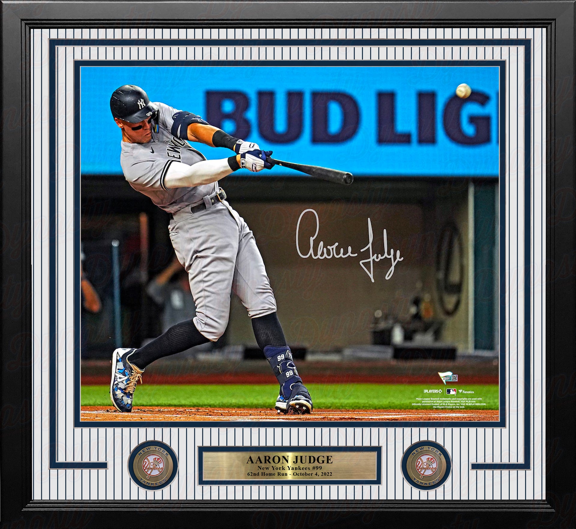 Aaron Judge Autographed 16x20 - Limited Edition of 50 (Designed