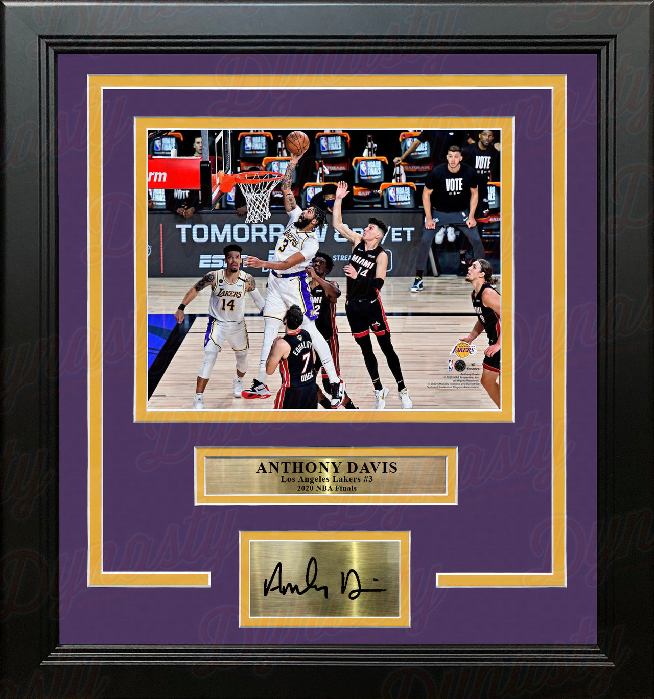 LeBron James Los Angeles Lakers Fast Break Replica Jersey White - Icon  Edition - Dynasty Sports & Framing