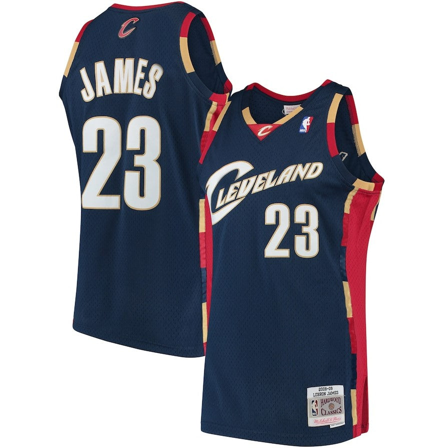 Lebron James Autographed and Framed White Heat Jersey