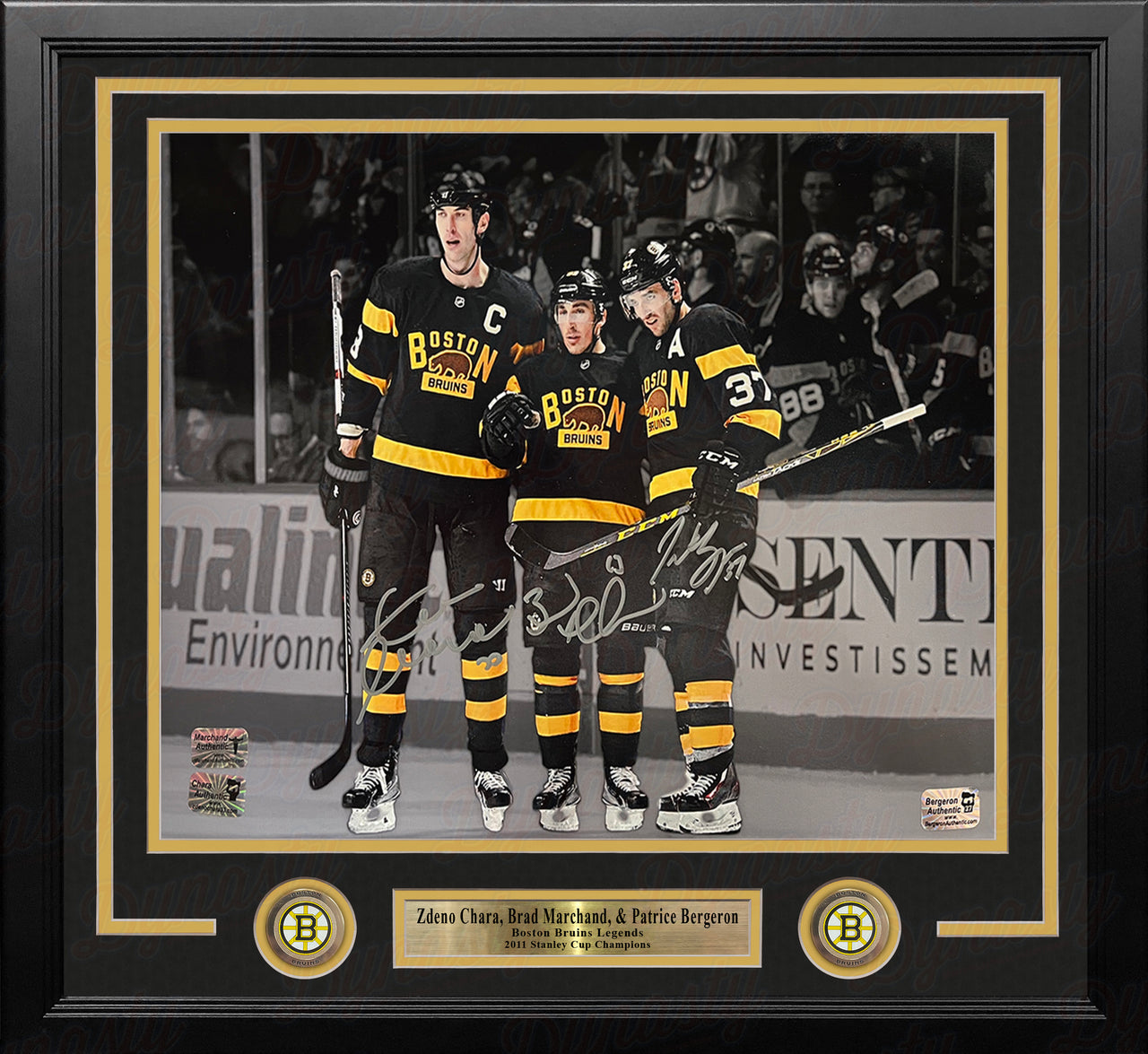 Charlie Mcavoy Boston Bruins Autographed 16 x 20 Lake Tahoe Photograph