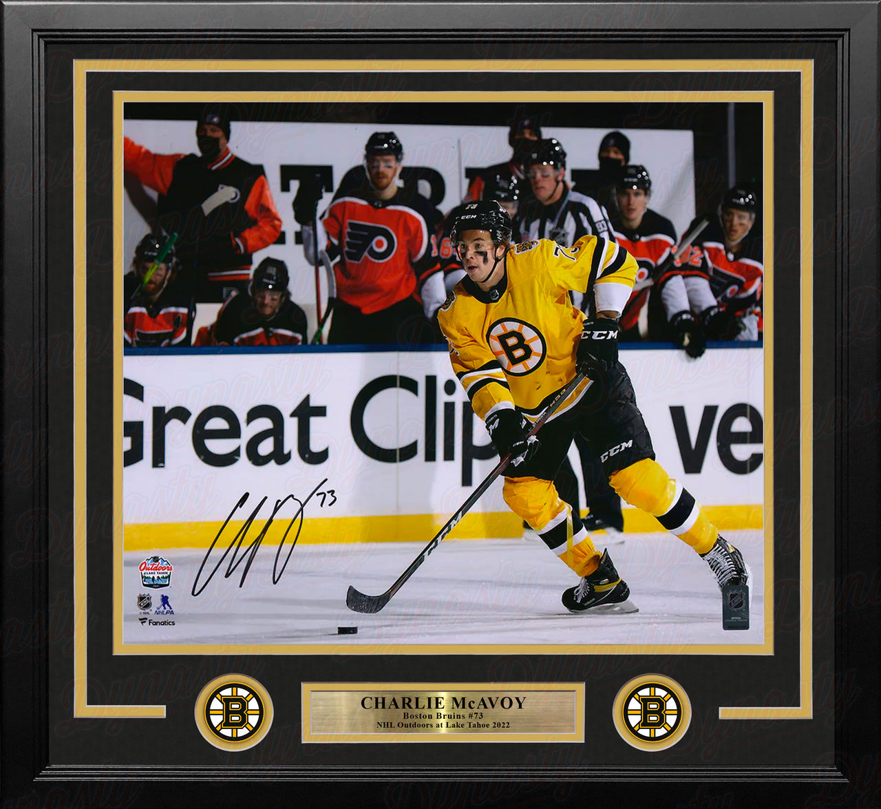 Charlie McAvoy Boston Bruins Autographed 11 x 14 Alternate
