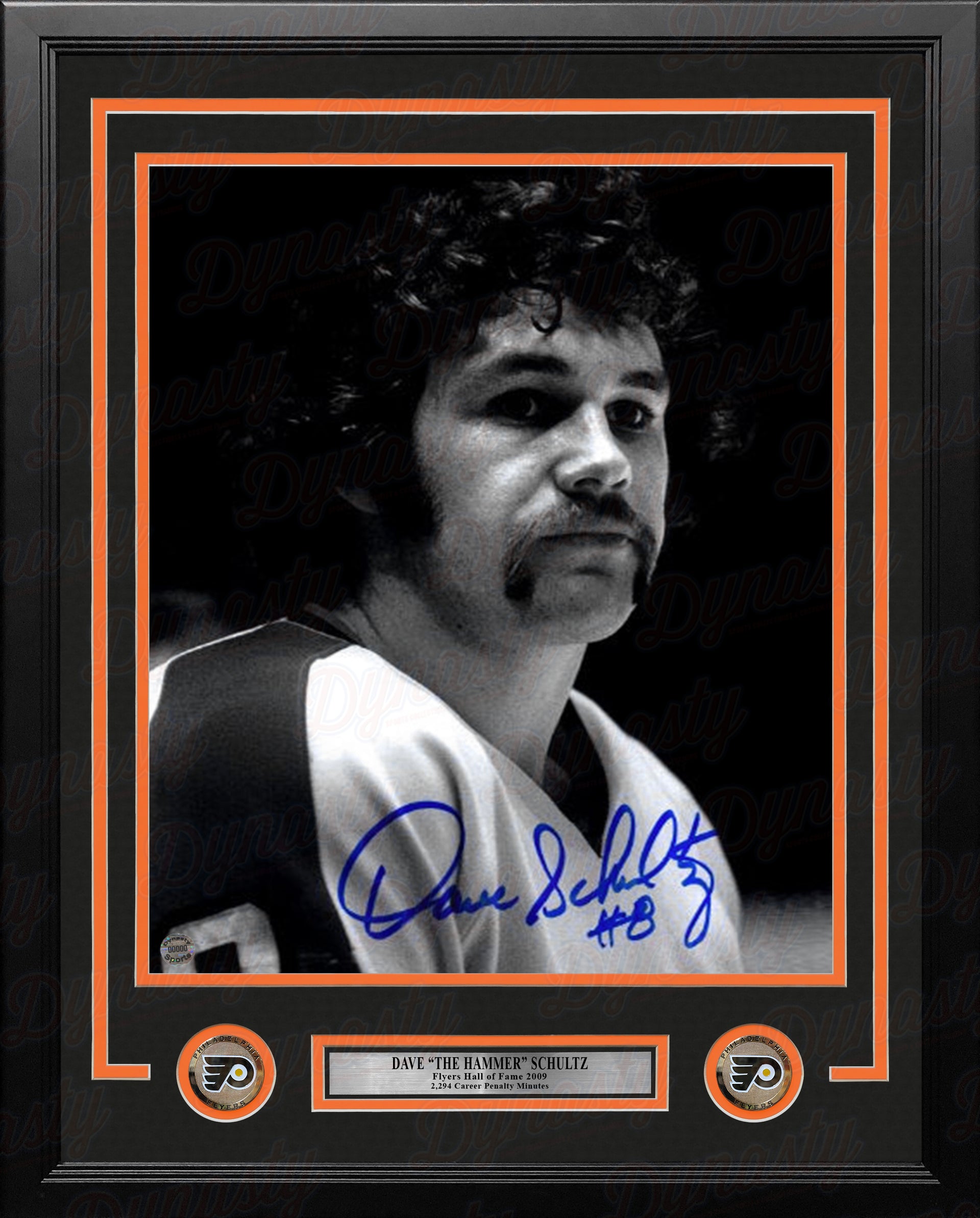 Dave Schultz Philadelphia Flyers Memorabilia, Dave Schultz Collectibles,  Flyers Verified Signed Dave Schultz Photos