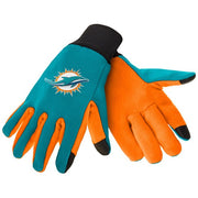 Miami Dolphins Teal Texting Gloves - Dynasty Sports & Framing 