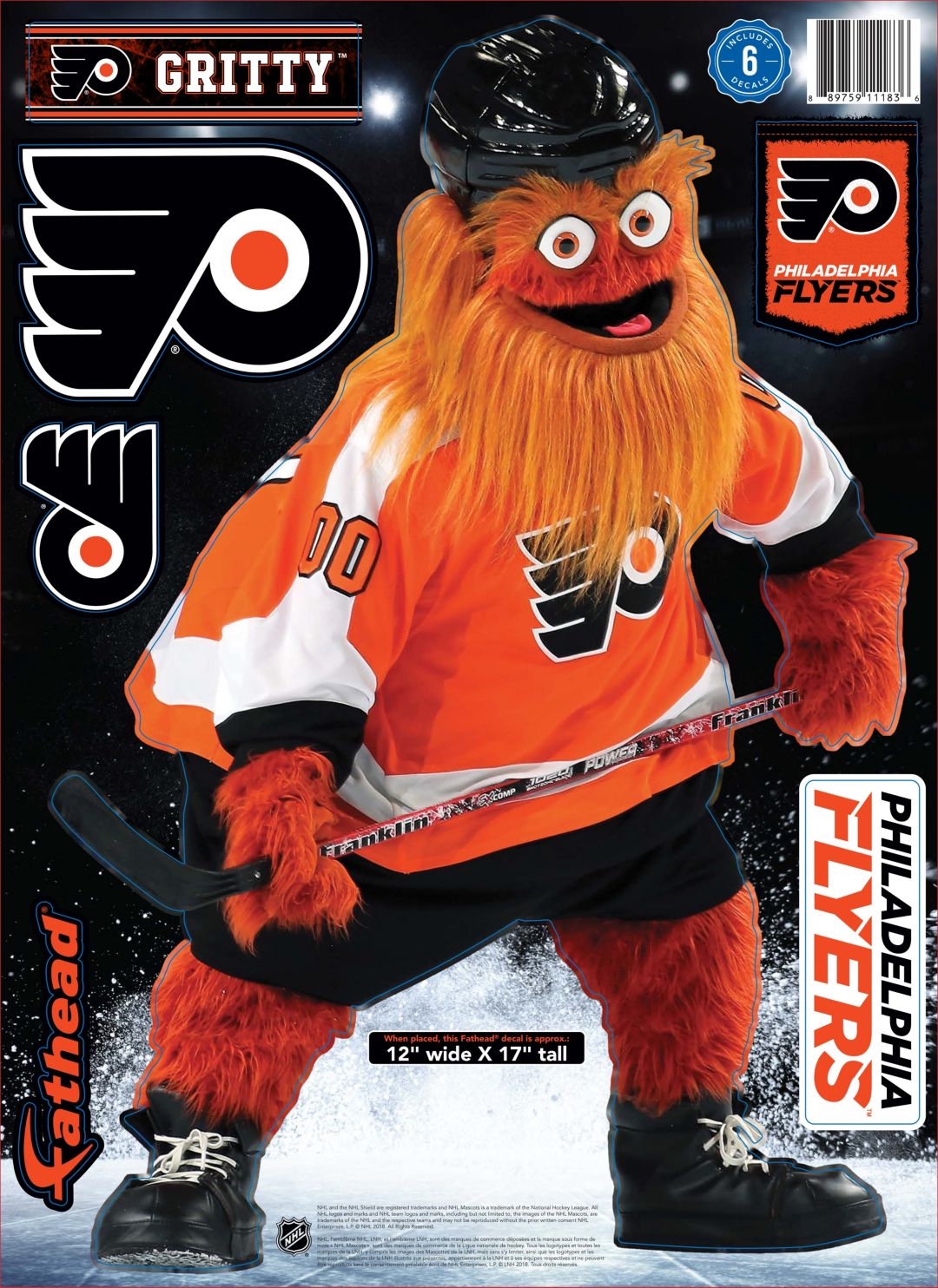 Philadelphia Flyers Gritty 4th of July Black Jersey Bobblehead -  Collectible Bobbleheads by Kollectico