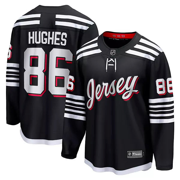 Jack Hughes Signed Devils Jersey (JSA)