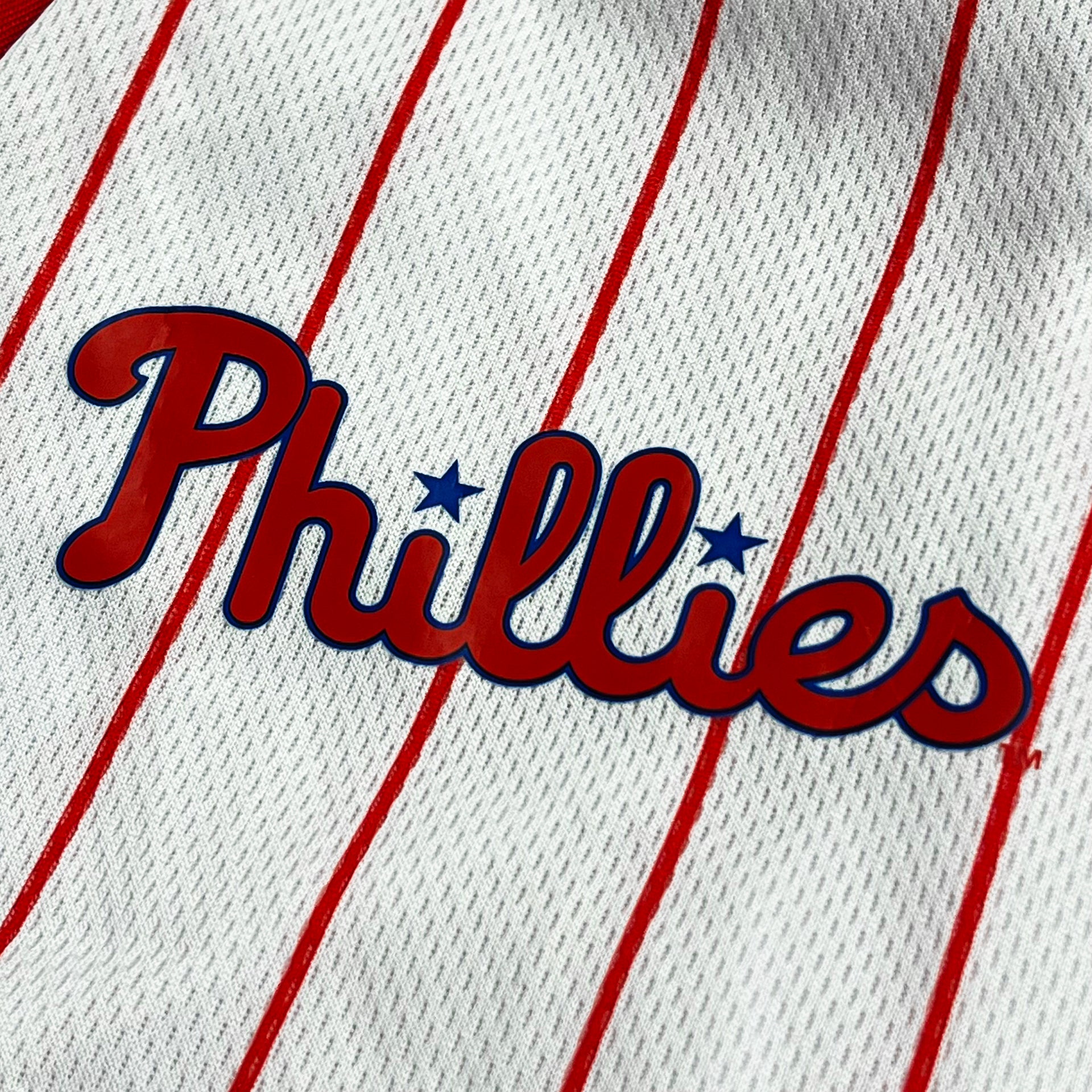 Philadelphia Sillies Mens Pinstripe Premium Baseball Jersey Tee | Phillies Inspired | phillygoat M