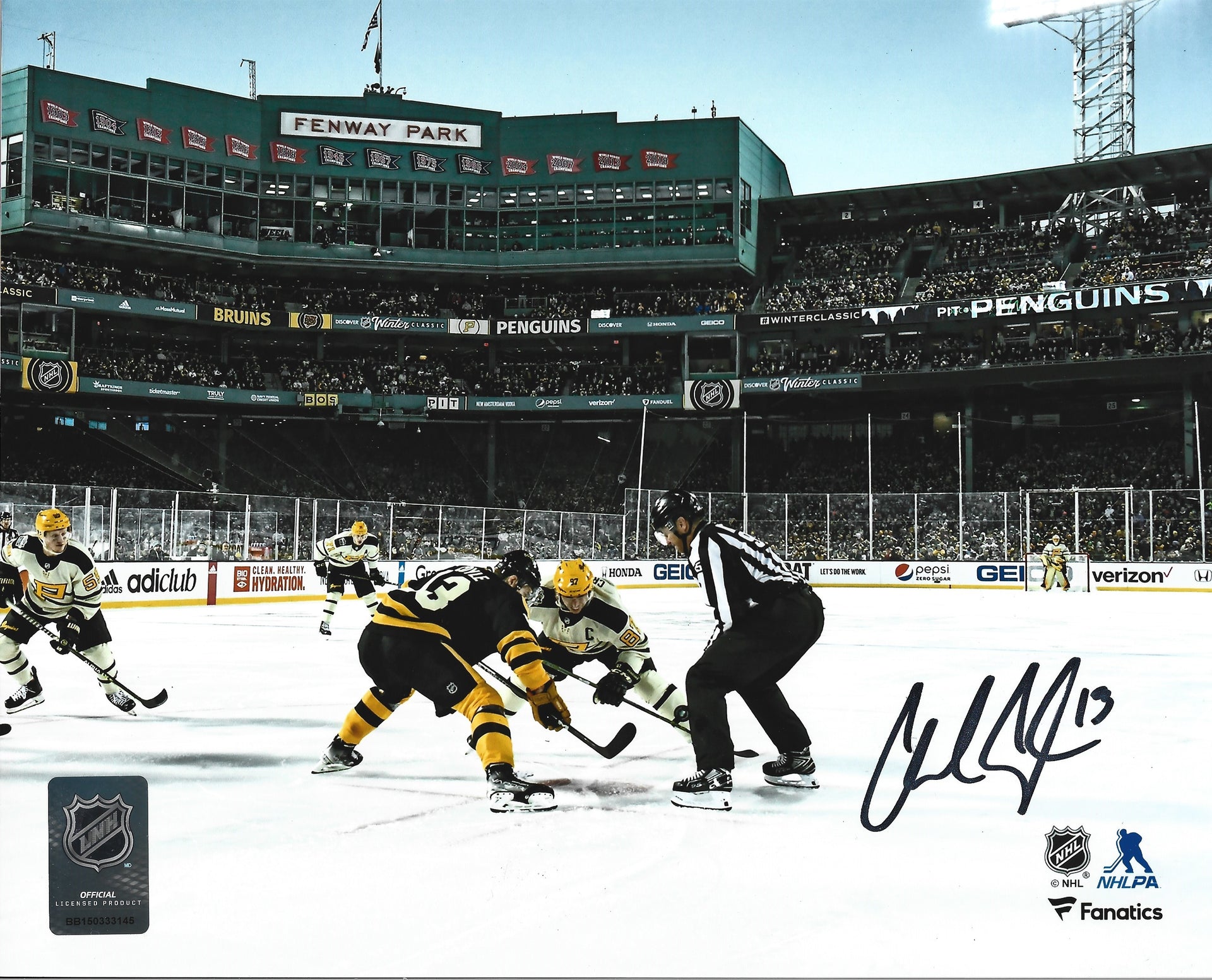 Charlie Coyle 2023 Winter Classic Boston Bruins Autographed 8 x 10 Hockey  Photo - Dynasty Sports & Framing