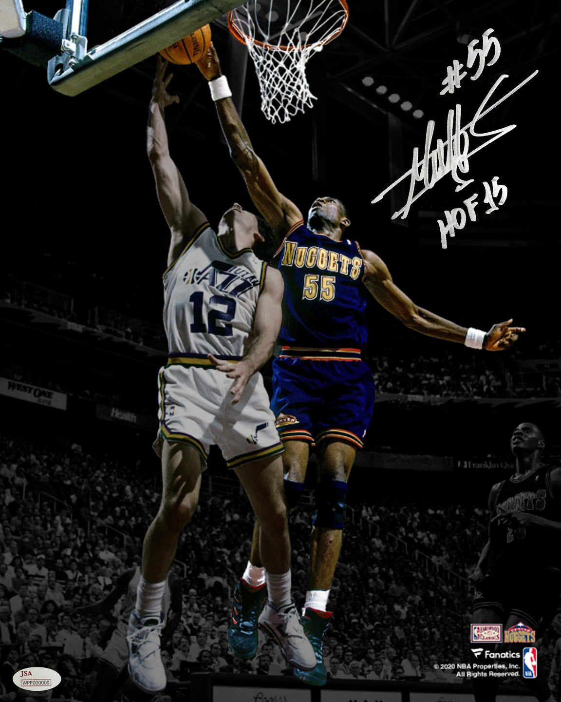 CARMELO ANTHONY SIGNED AUTOGRAPH 11x14 PHOTO - DENVER NUGGETS BASKETBALL  STAR!